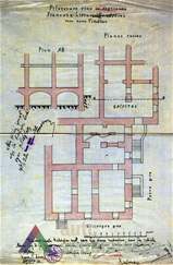 Vyno pilstytuvės įrengimo projektas 1922 m. KAA, f. 218, ap. 1, b. 29, l. 4