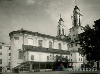 Kauno Šv. Pranciškaus Ksavero bažnyčia. B. Buračo nuotr., 1942 m., KTU ASI archyvas.