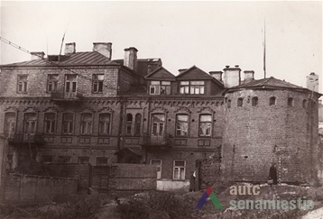 Kaunas defence wall. Autor of photo unknown, 1954, from KTU ASI archive.